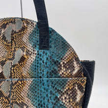 画像をギャラリービューアに読み込む, デコレートパイソントート×コブラレザートートバッグ