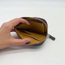 画像をギャラリービューアに読み込む, スネークレザーパッチワークレザーウォレット