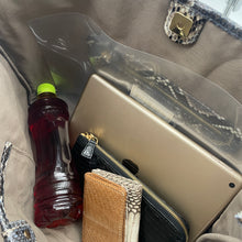 画像をギャラリービューアに読み込む, デコレートパイソン×コブラレザートートバッグ