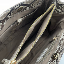 画像をギャラリービューアに読み込む, デコレートパイソン×コブラレザーハンドバッグ