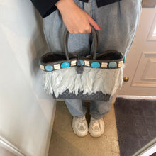 画像をギャラリービューアに読み込む, カゴバッグ