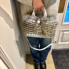 画像をギャラリービューアに読み込む, カゴバッグ