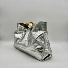 画像をギャラリービューアに読み込む, コブラレザーメタリックトートバッグ