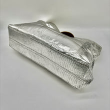 画像をギャラリービューアに読み込む, コブラレザーメタリックトートバッグ