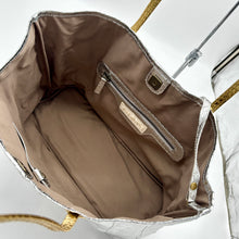 画像をギャラリービューアに読み込む, コブラレザーメタリックトートバッグ