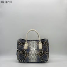 画像をギャラリービューアに読み込む, デコレートパイソン×コブラレザーハンドバッグ