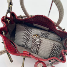 画像をギャラリービューアに読み込む, コブラレザーミニハンドバッグ