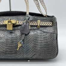 画像をギャラリービューアに読み込む, コブラレザーハンドバッグ