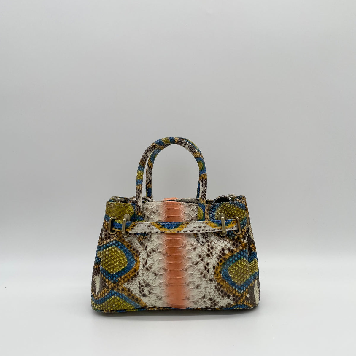 デコレートパイソンミニハンドバッグ – pliable tokyo