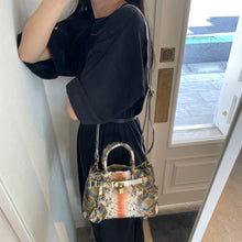 画像をギャラリービューアに読み込む, デコレートパイソンミニハンドバッグ