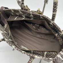 画像をギャラリービューアに読み込む, マングローブスネークハンドバッグ