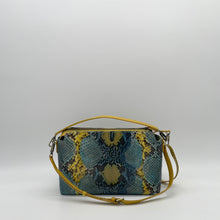 画像をギャラリービューアに読み込む, デコレートパイソン×コブラレザーショルダーバッグ