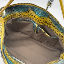 画像をギャラリービューアに読み込む, デコレートパイソン×コブラレザーショルダーバッグ