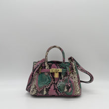 画像をギャラリービューアに読み込む, デコレートパイソンミニハンドバッグ