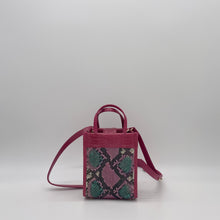 画像をギャラリービューアに読み込む, デコレートパイソン×コブラレザーショルダーバッグ