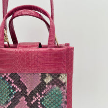 画像をギャラリービューアに読み込む, デコレートパイソン×コブラレザーショルダーバッグ