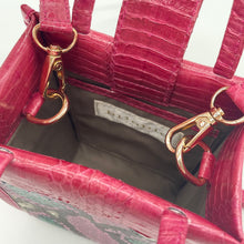 画像をギャラリービューアに読み込む, デコレートパイソン×コブラレザーショルダーバッグ