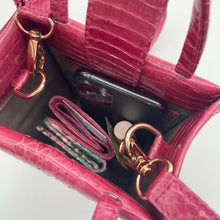 画像をギャラリービューアに読み込む, デコレートパイソン×コブラレザーショルダーバッグ