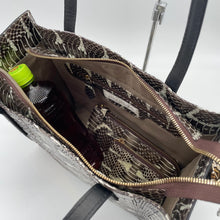 画像をギャラリービューアに読み込む, マングローブスネーク×カウレザートートバッグ