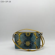 画像をギャラリービューアに読み込む, デコレートパイソン×コブラレザーショルダーバッグ