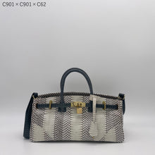 画像をギャラリービューアに読み込む, コブラレザーハンドバッグ