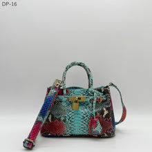 画像をギャラリービューアに読み込む, デコレートパイソンミニハンドバッグ