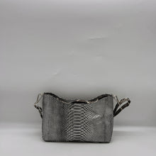 画像をギャラリービューアに読み込む, マングローブスネークパイソンメタリックショルダーバッグ
