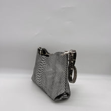 画像をギャラリービューアに読み込む, マングローブスネークパイソンメタリックショルダーバッグ
