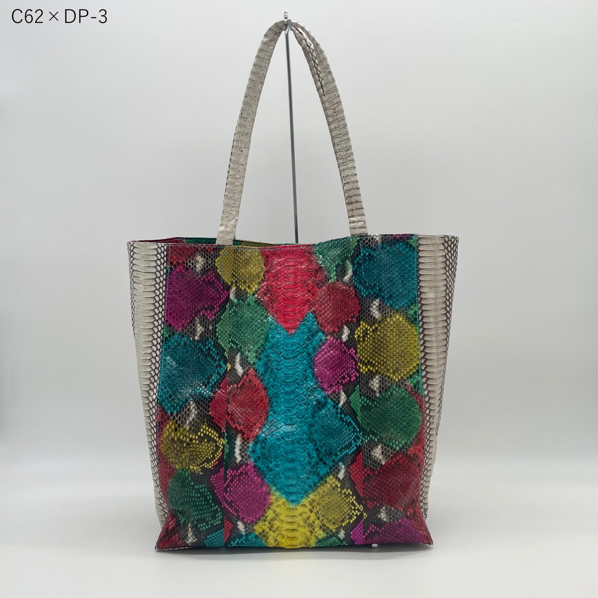 デコレートパイソン×コブラレザートートバッグ – pliable tokyo