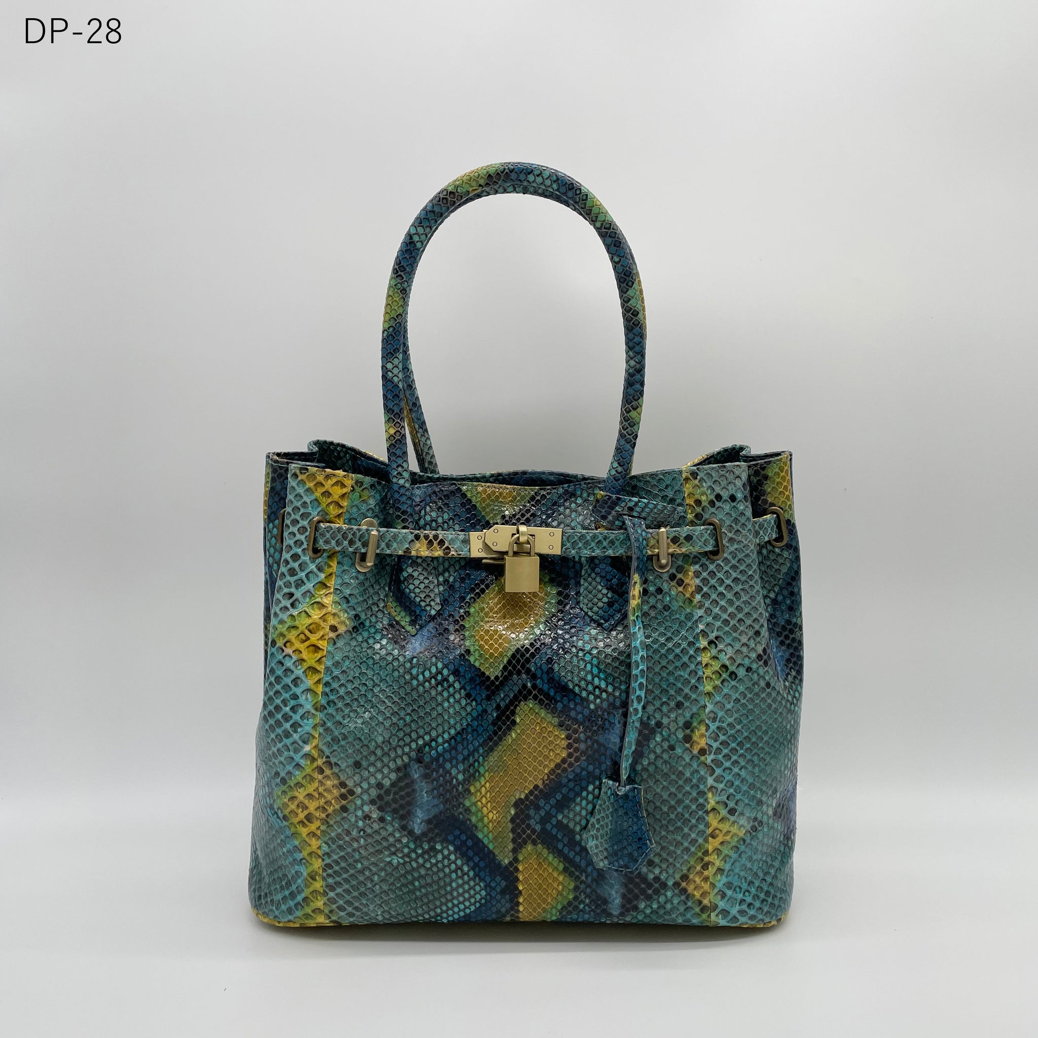 デコレートパイソンハンドバッグ – pliable tokyo